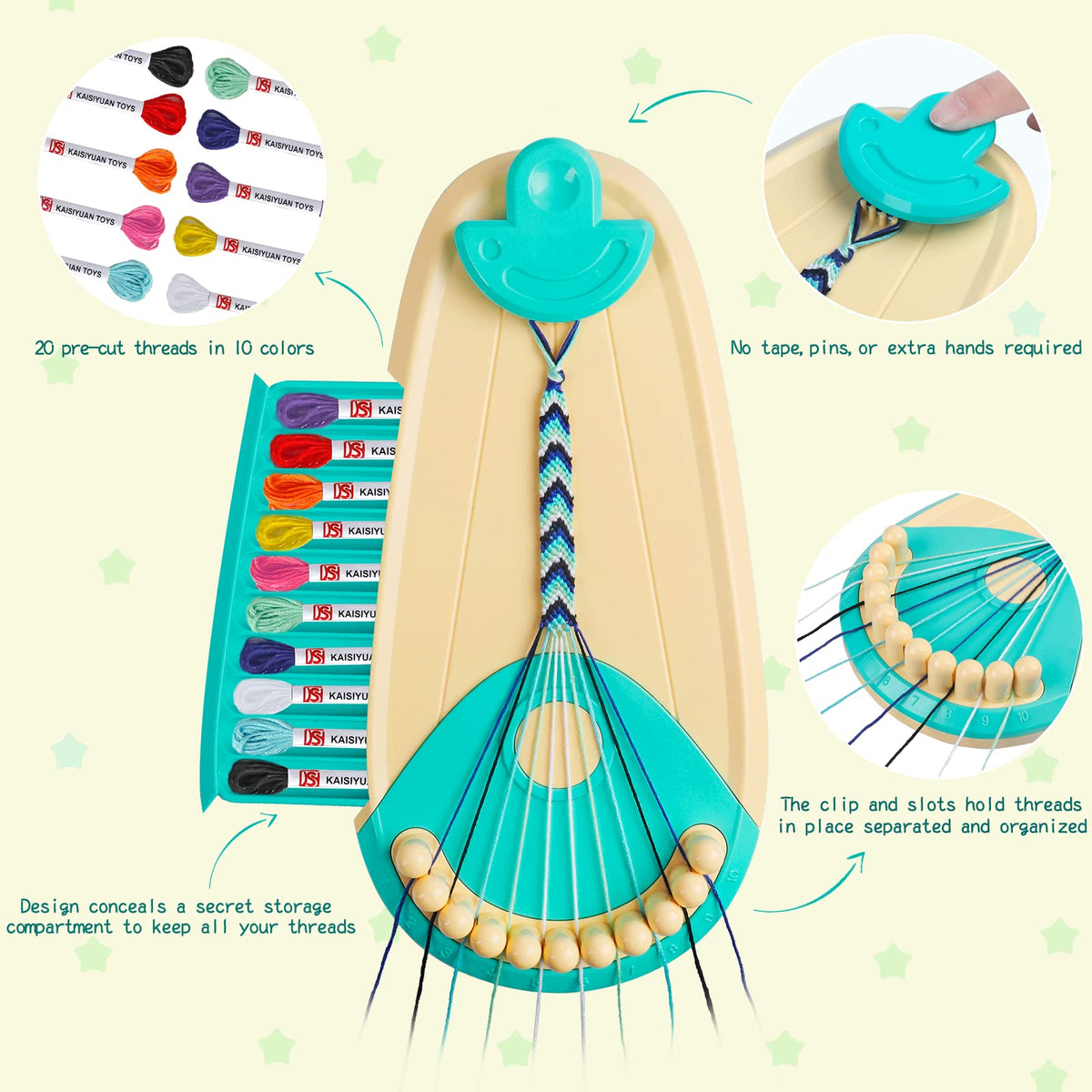 Martiount Bracelet Making Kit for Girls 6-12 - Friendship Bracelet Kit 🍁 All In One Marketplace Canada