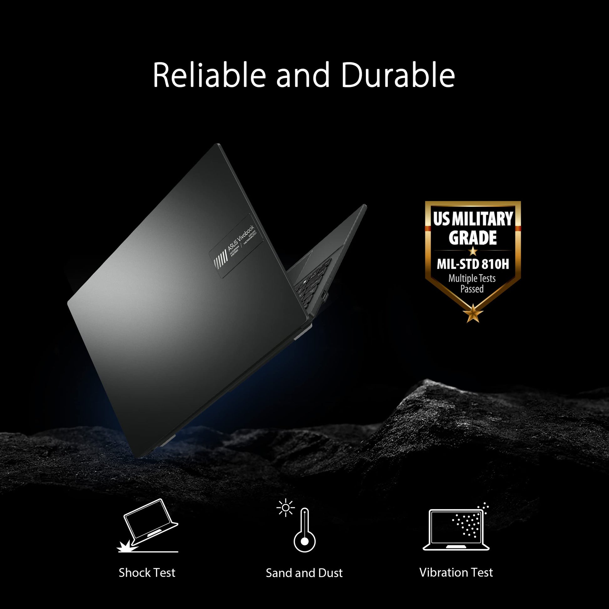 ASUS Vivobook Go 14 Laptop, 14” FHD Display, Intel® Processor N100, 4GB RAM, 128GB UFS 2.1, Windows 11 Home, Fingerprint, Mixed Black, L1404GA-DS01-CA Asus