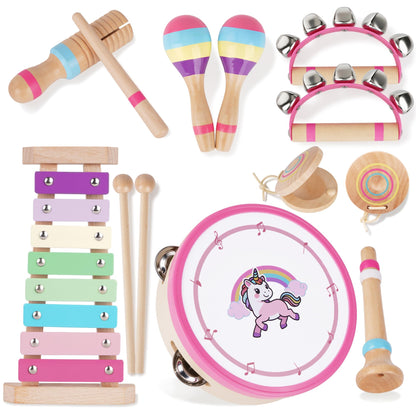 ATOYUS Musical Instruments for Toddlers 1-3, Unicorn Montessori Music Toys 🍁 All In One Marketplace Canada