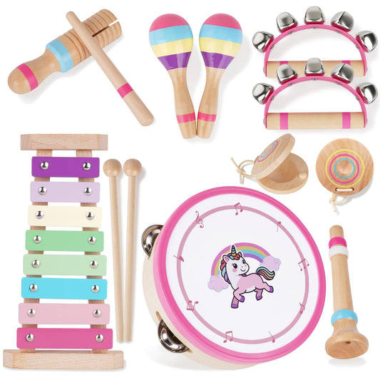 ATOYUS Musical Instruments for Toddlers 1-3, Unicorn Montessori Music Toys 🍁 All In One Marketplace Canada