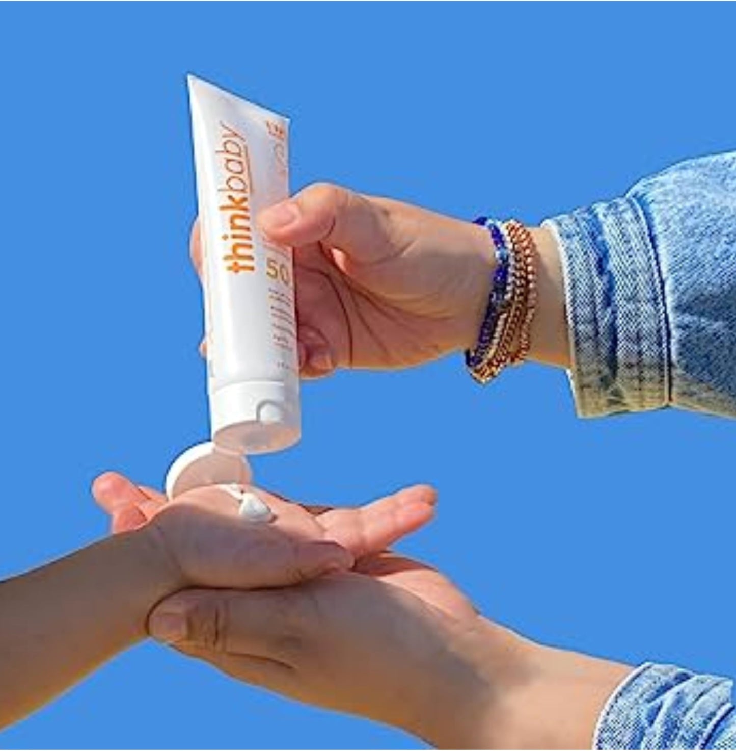 Thinkbaby - Safe Sunscreen SPF 50+, Broad Spectrum Protection - 6oz
