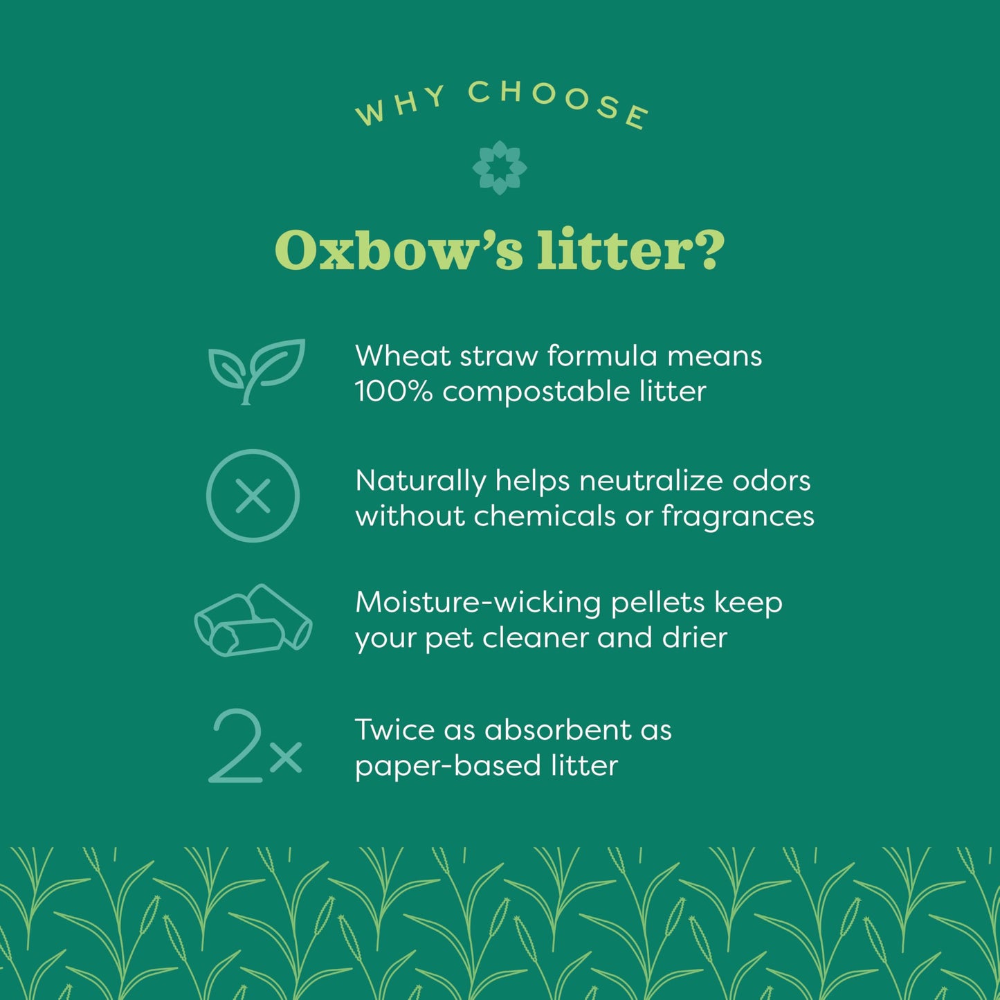 Oxbow Bene Terra Eco-Straw 20-Pound OXBOW