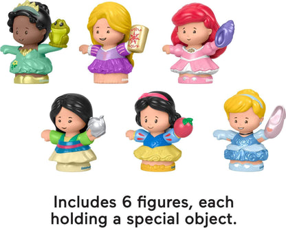 Fisher-Price Little People Disney Princess 6 Figures Set