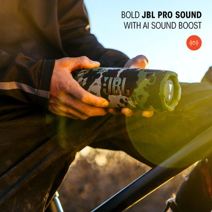 JBL Flip 7 - Portable Waterproof and Drop-Proof Speaker - Squad