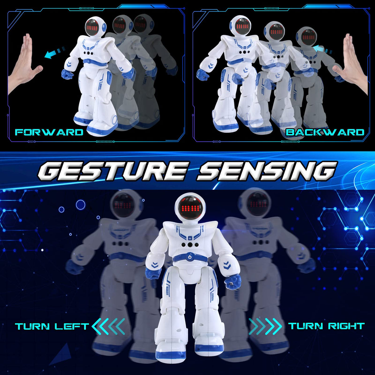 DUMMA Robot Toys for Kids, Remote Control Robot for 4+ Years Old Boy Gifts 🍁 All In One Marketplace Canada