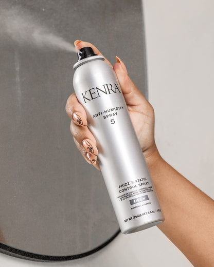 Kenra Anti-Humidity Spray 5 | Humidity Shield & Frizz Control Finishing Spray | 72-Hour Humidity Resistance & Protection | Thermal Protection | 147 mL