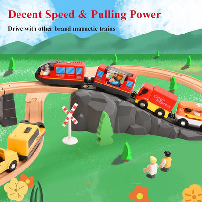 Giant bean Battery Operated Locomotive Magnetic Train Set 🍁 All In One Marketplace Canada