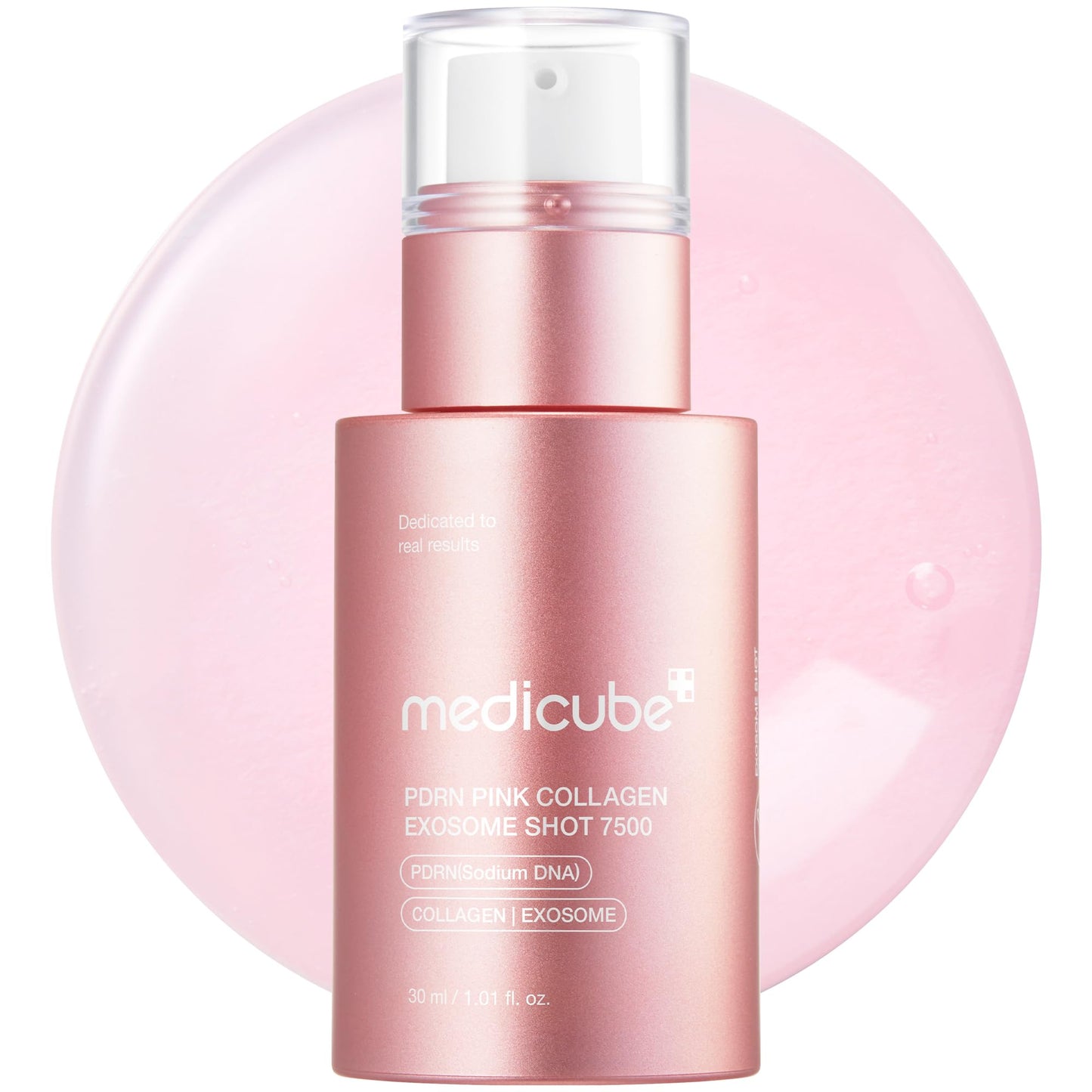 medicube PDRN Pink Collagen Exosome Shot Serum 7,500 PPM | Liquid Skin Booster | Exosome, Salmon DNA PDRN, Spicules | Uneven Skin Tone, Pore Care, Texture | Korean Skin Care 1.01 fl.oz - Available at All In One Marketplace Canada