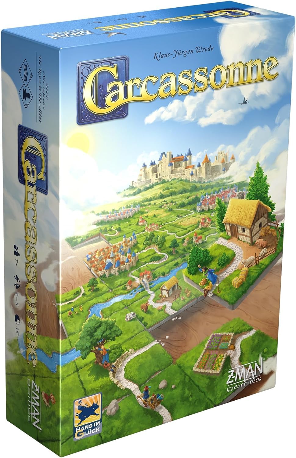Carcassonne (English Version) - A Game by Hans im Glück Z-Man Games