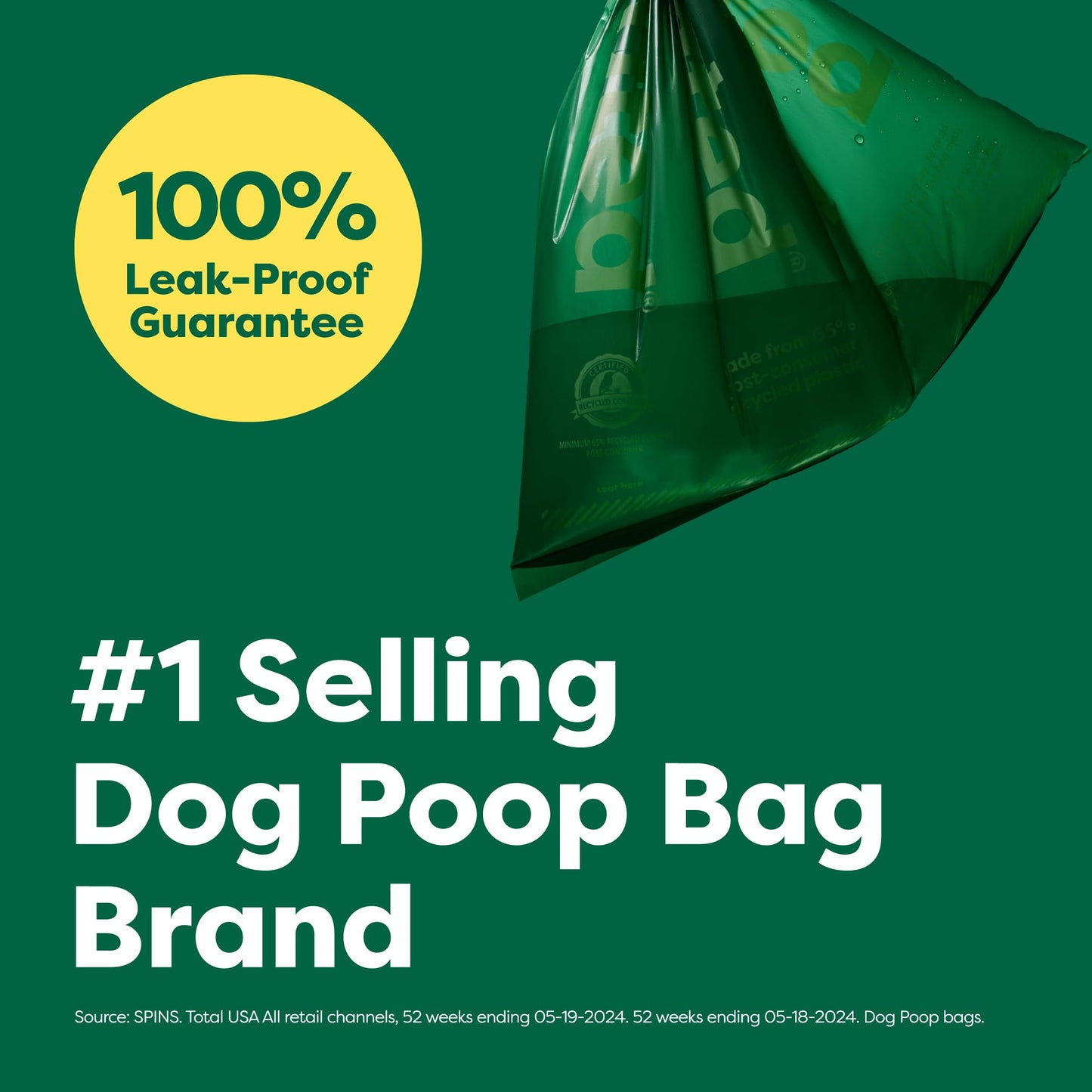 Earth Rated (A Canadian Company), Dog Poop Bags Value Pack, Leak-Proof and Extra-Thick Pet Waste Bag for Big and Small Dogs, Refill Rolls, Lavender Scented, 600 Count