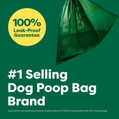 Earth Rated (A Canadian Company), Dog Poop Bags Value Pack, Leak-Proof and Extra-Thick Pet Waste Bag for Big and Small Dogs, Refill Rolls, Lavender Scented, 600 Count