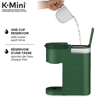 Keurig K-Mini Single Serve K-Cup Pod Coffee Maker in Evergreen