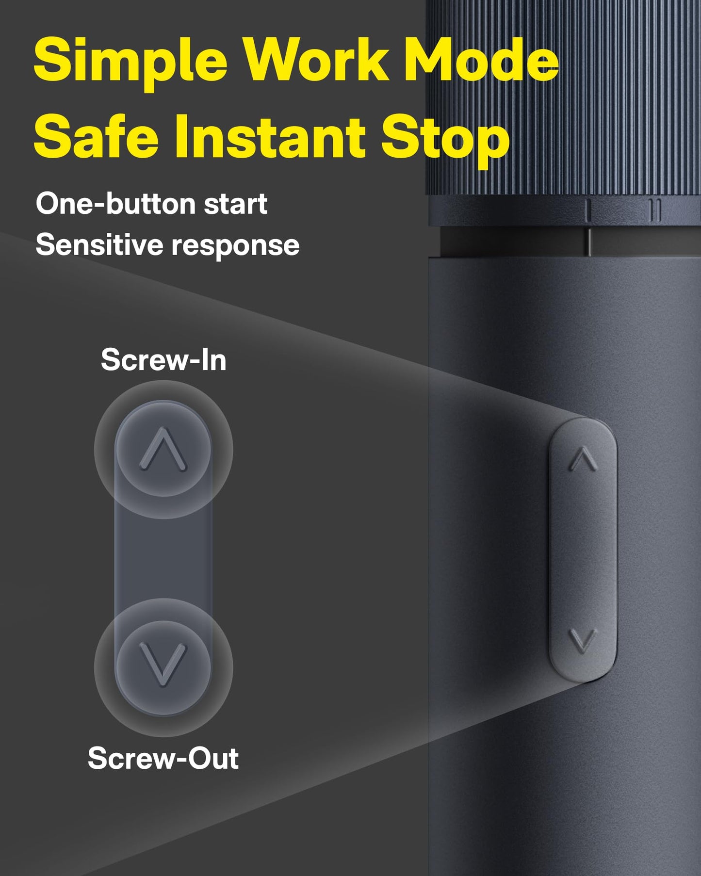 HOTO Electric Screwdriver Set, 3.6V Rechargeable Screwdriver Set with 25 S2-Steel Bits, Cordless Power Screwdriver Set with LED Light, All-in-One Design, 1500mAh 800 Times, USB-C Charging - Available at All In One Marketplace Canada