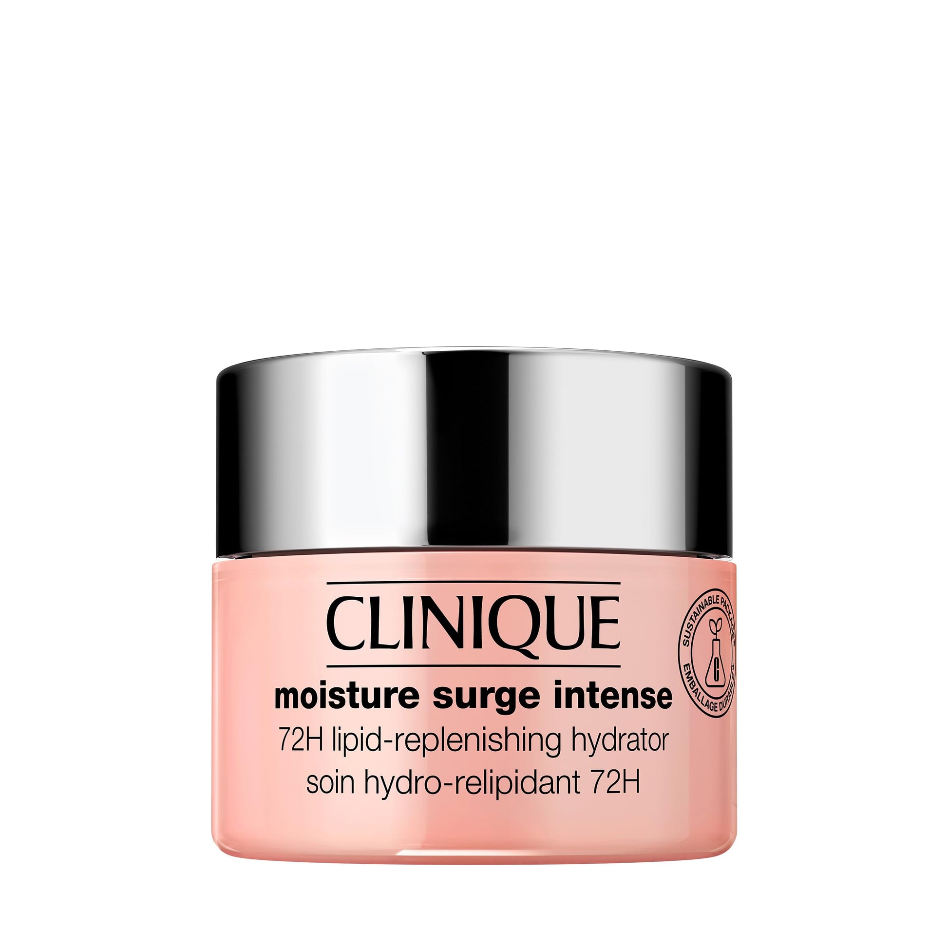 Clinique Moisture Surge Intense 72H Lipid-Replenishing Hydrator Face Moisturizer With Aloe Water + Cica | Hydrating + Moisturizing, Mini Travel Size, 15ml Clinique