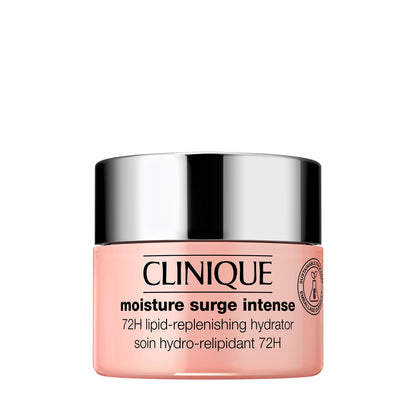 Clinique Moisture Surge Intense 72H Lipid-Replenishing Hydrator Face Moisturizer With Aloe Water + Cica | Hydrating + Moisturizing, Mini Travel Size, 15ml Clinique