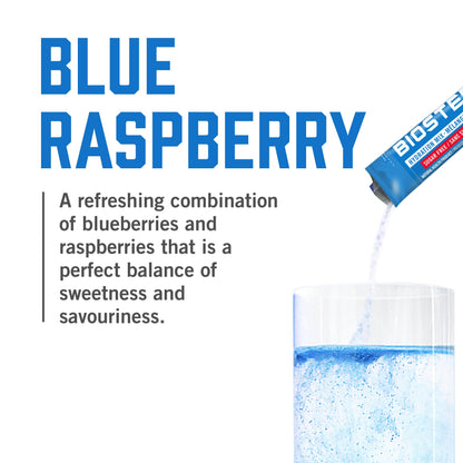 BioSteel Electrolyte Hydration Mix, Blue Raspberry, 12 Sticks, Zero Sugar BioSteel Sports