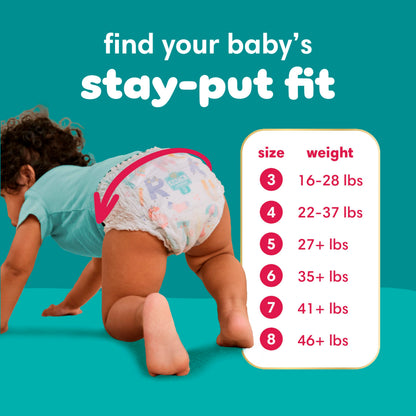 Pampers Diapers - Cruisers 360 degrees - Size 5, 56 Count, up to 100% Leakproof Fit, Designed for Active Babies, Pull On Diaper, EZ Off Tabs Designed for Easy Changes 🍁 All In One Marketplace Canada