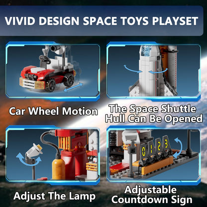 City Space Exploration Shuttle Building Sets Toys for Kids 🍁 All In One Marketplace Canada
