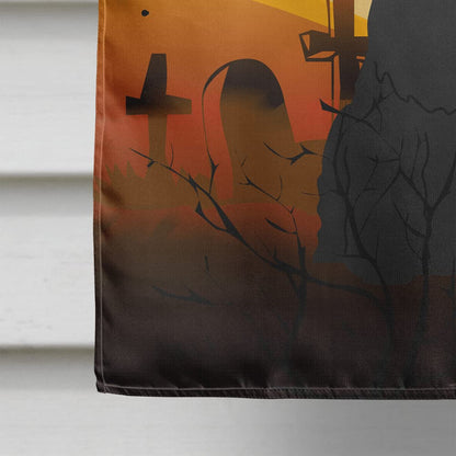 Drapeau de maison Caroline's Treasures BB4332CHF Halloween Schnauzer Géant en toile, grand format, multicolore