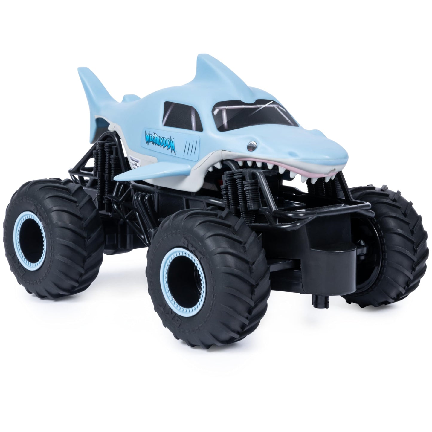 Monster Jam, Official Megalodon Remote Control Monster Truck, 1:24 Scale, 2.4 GHz, for Ages 4 and Up