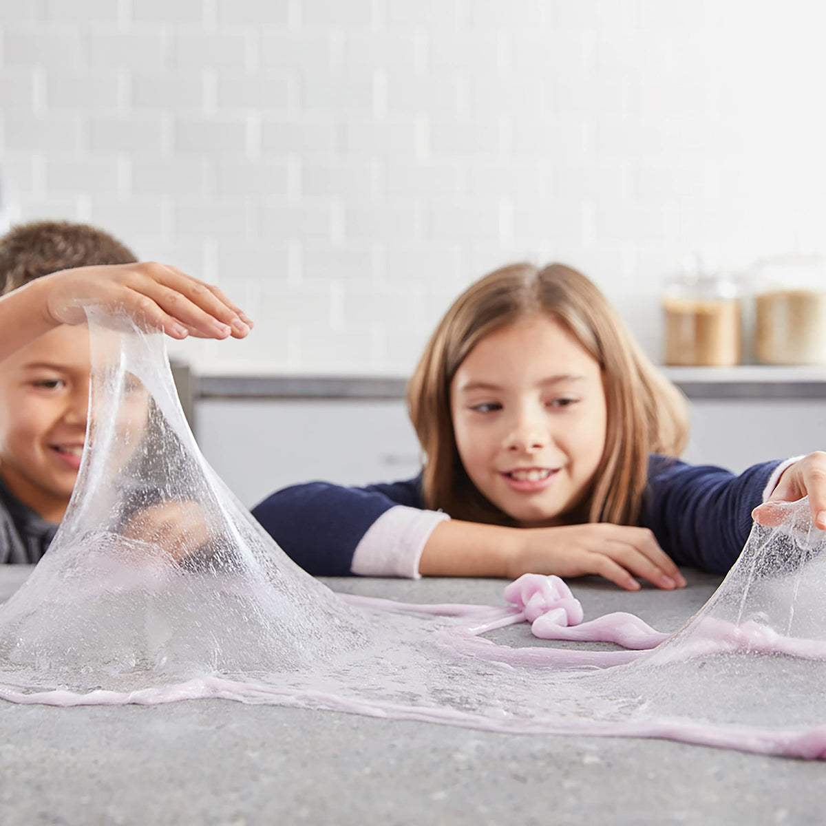 Elmer's Liquid School Glue, Clear Glue, Washable, Great for Making Slime, 3.78-L