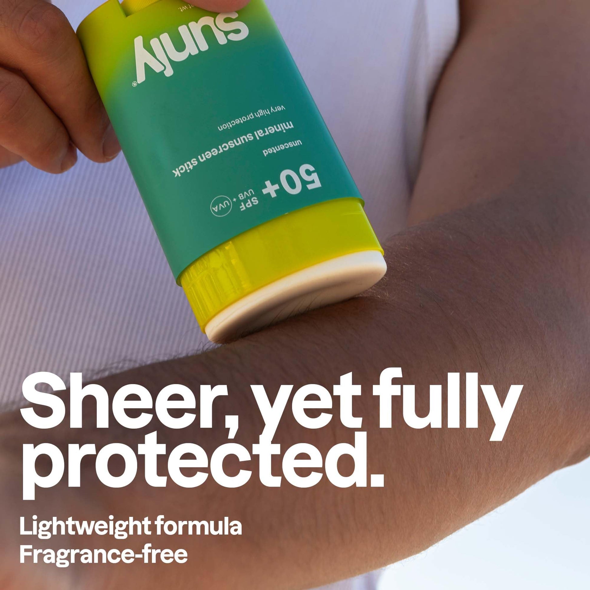 ATTITUDE Mineral Sunscreen Stick SPF 50, Broad Spectrum Zinc Oxide, EWG Verified, Non-Nano, Mess-Free Stick for Face & Body, Lightweight Non-Greasy, Vegan, Unscented, 60 grams