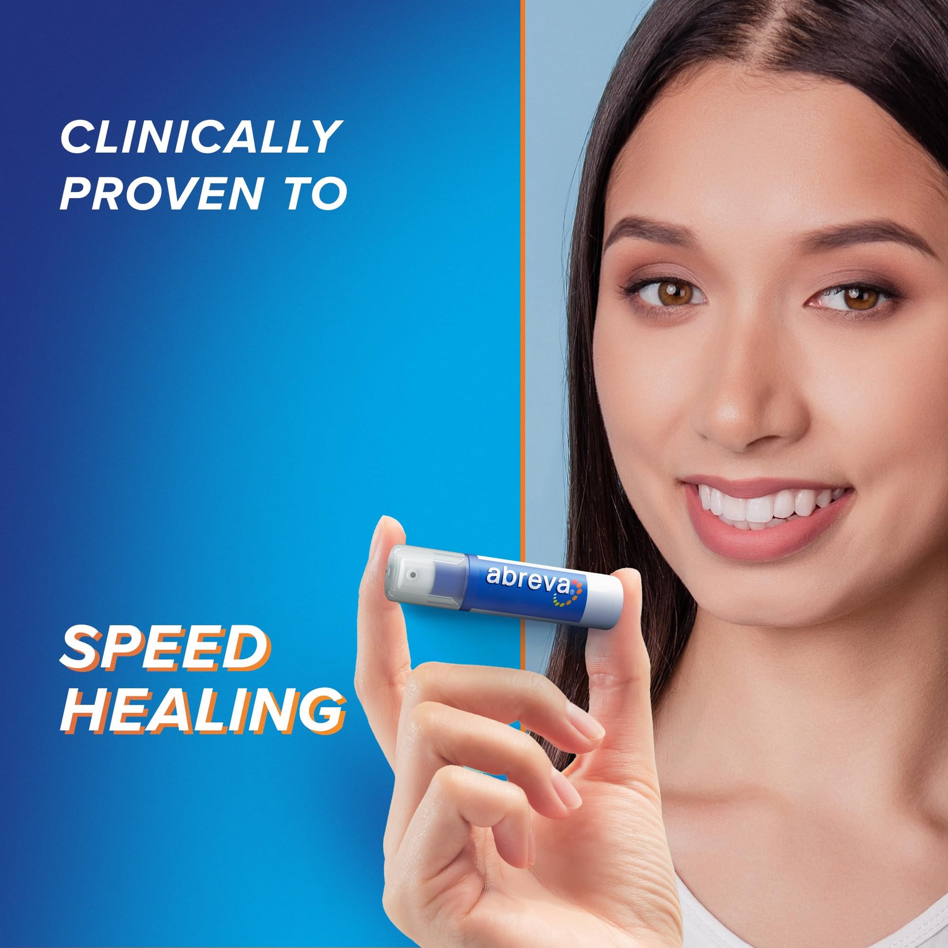 Abreva Cream Pump Cold Sore Treatment, Heals your cold sore in 4.1 days 1 , Contains docosanol to protect healthy cells against the virus, 2 g - Available at All In One Marketplace Canada