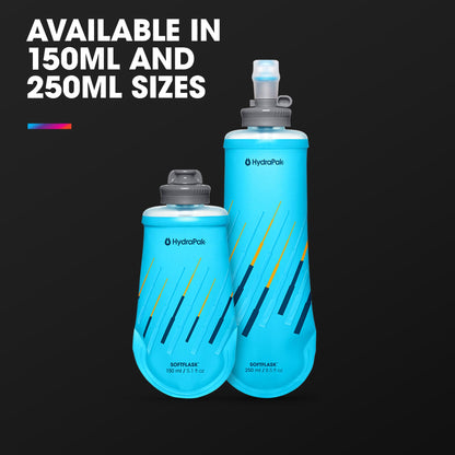 HydraPak SoftFlask Collapsible Nutrition Flask 2-Pack (150ml, Malibu) 🍁 All In One Marketplace Canada