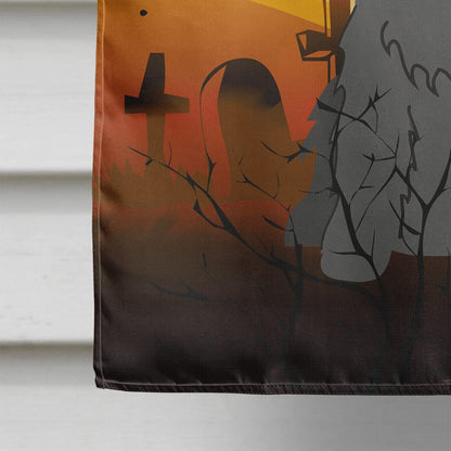 Drapeau de maison en toile Caroline's Treasures BB4358CHF Halloween Cocker Spaniel, grand, multicolore