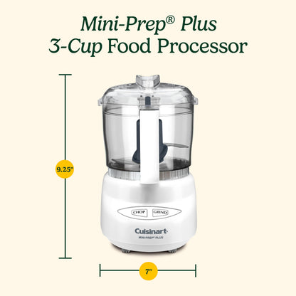 Cuisinart DLC-2AC Mini-Prep Plus Processor, White - Available at All In One Marketplace Canada