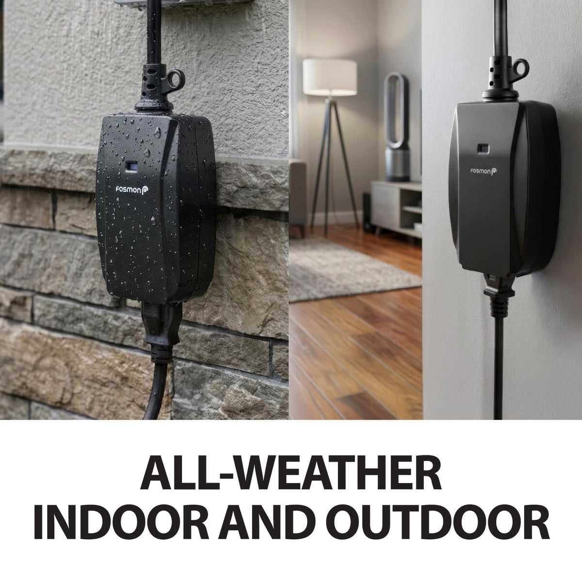 Outdoor Wireless Outlet Heavy Duty 3-Prong (1 Outlet + 1 Remote Control) 🍁 All In One Marketplace Canada