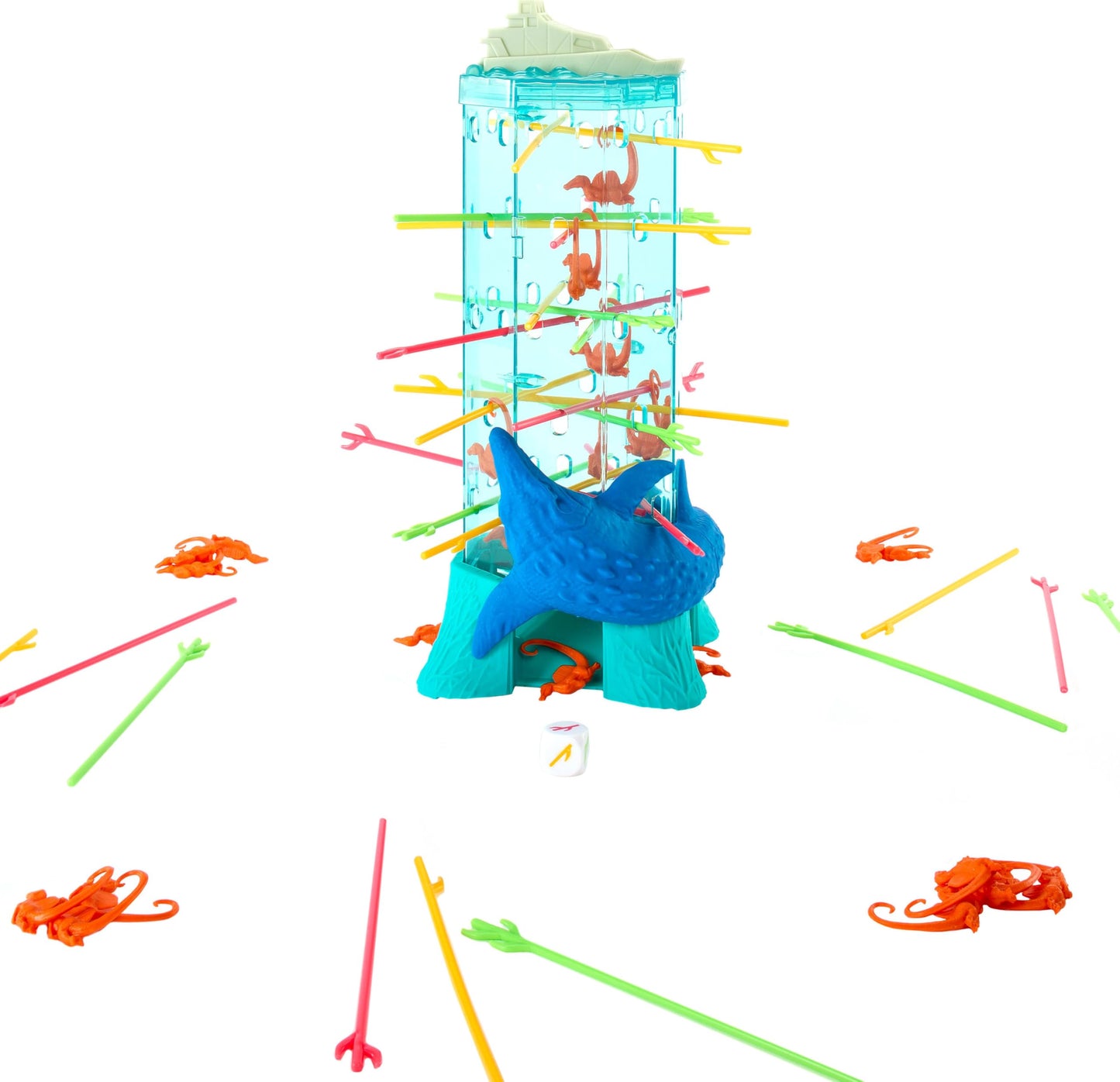 Mattel Games Kerplunk Jurassic World Rebirth Game for Kids & Family with Ocean Tower and Spinosaurus Figures Inspired by the Movie. 🍁 All In One Marketplace Canada