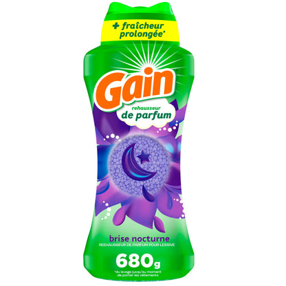 Gain Fireworks In-Wash Laundry Scent Booster Beads, Moonlight Breeze, 680 Grams - Available at All In One Marketplace Canada