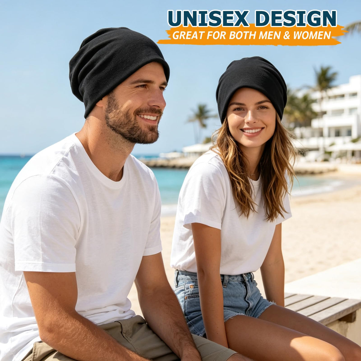EINSKEY Slouchy Beanie for Men Women, Cotton Multipurpose Daily Headwear 🍁 All In One Marketplace Canada