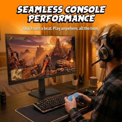 AOC 27 Inch QHD Gaming Monitor 240Hz 0.3ms IPS, 2560x1440, G-Sync Compatible, HDR Ready, DisplayPort 1.4 HDMI 2.0, VESA Mount, 3-Year Zero-Bright-Dot, Q27G41ZE AOC