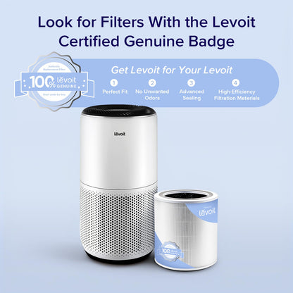 Purificateurs d'air intelligents Levoit pour grandes pièces de 160 m² (1733 pi²) maximum, Core 400S-P