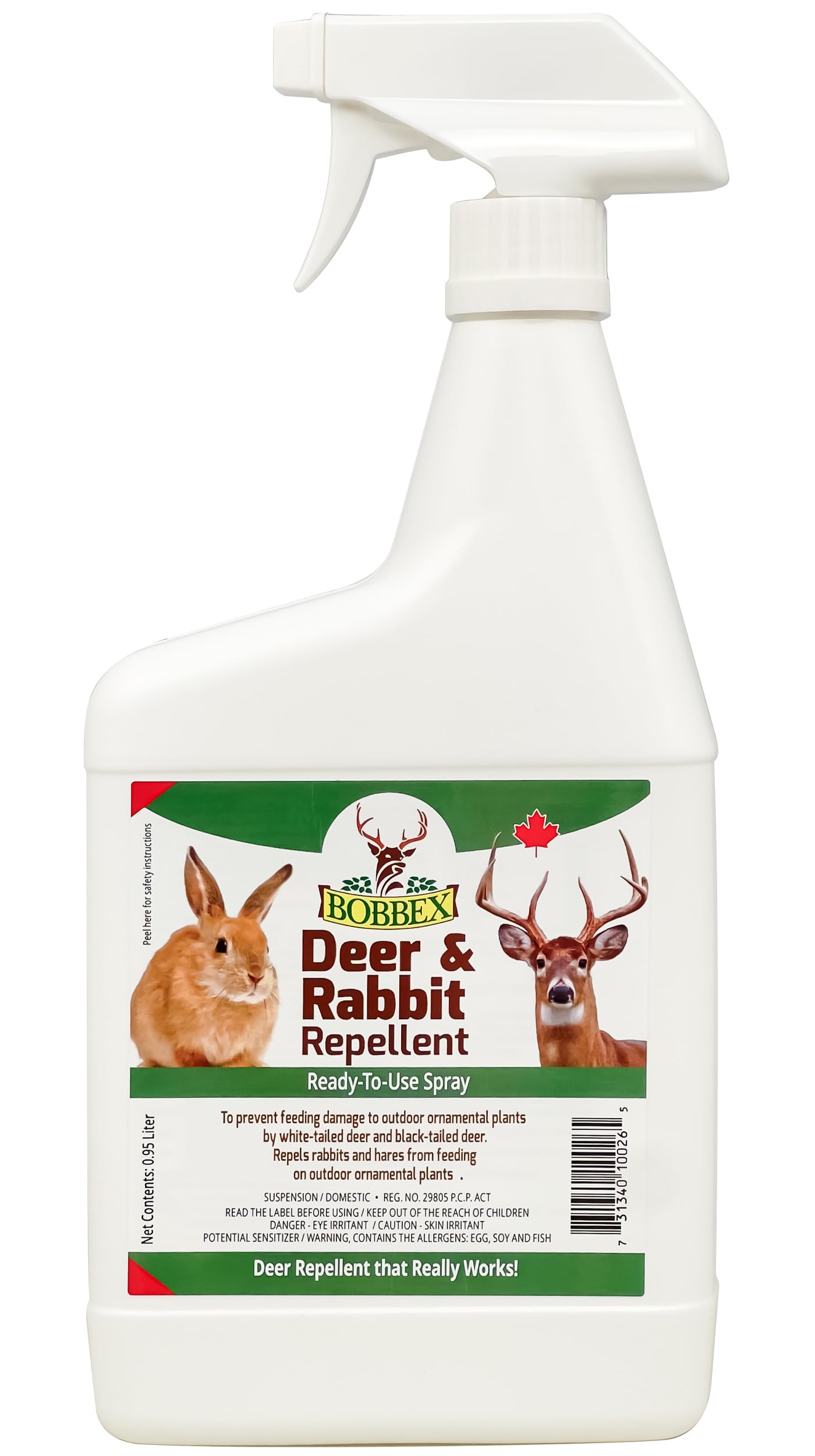 Bobbex Deer & Rabbit Ready to Use 0.95 Liter - Available at All In One Marketplace Canada