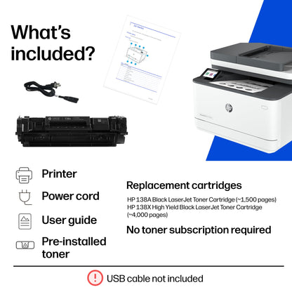 HP LaserJet Pro MFP 3101fdw Printer HP