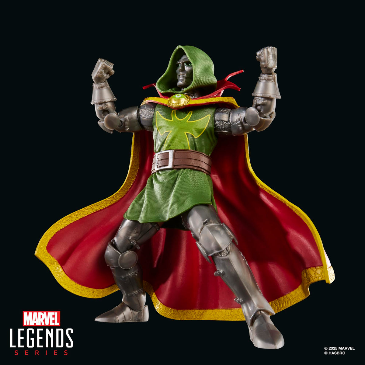 Marvel Legends Series Emperor Doom, Fantastic Four Comics Collectible 6-Inch Scale Action Figure