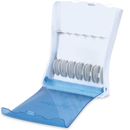 Waterpik Water Flosser Tips with Storage Case 6 Authentic Replacement Tips Sturdy Storage Case 1 Count Waterpik