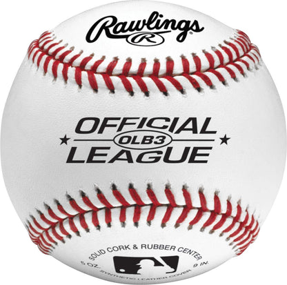 Rawlings OLB3 Recreational Use Baseballs, Pack of 12 Rawlings