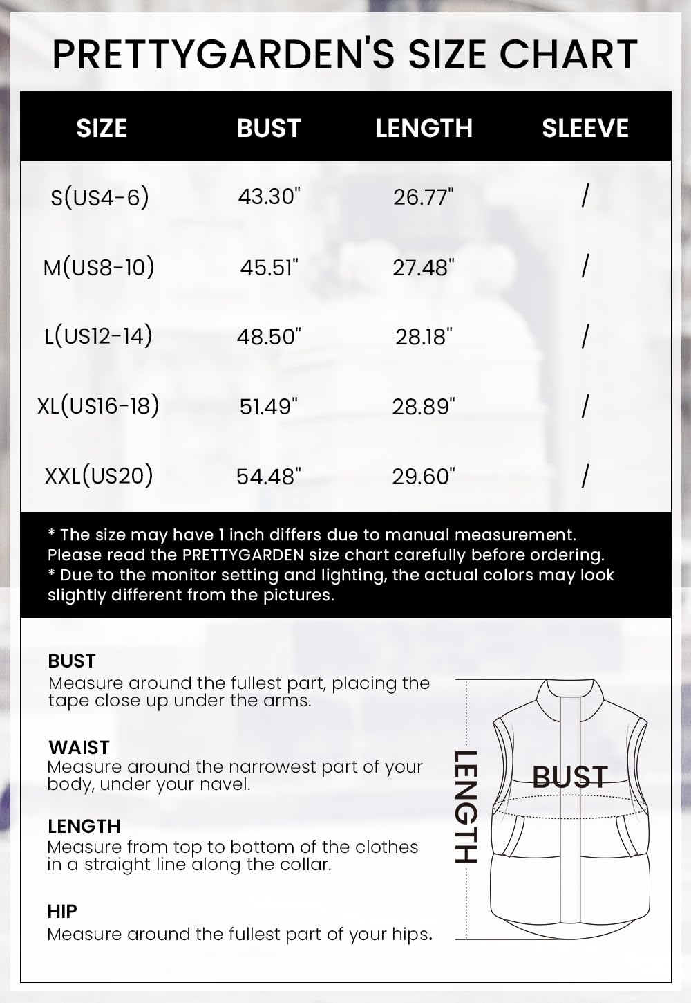 PRETTYGARDEN Women's 2026 Fall Spring Vest Casual Sleeveless Hooded Zip Up Jacket Trendy Winter Coat Outerwear (Camel,X-Large) 🍁 All In One Marketplace Canada