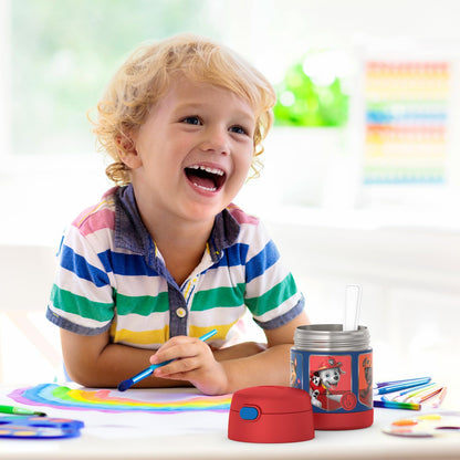 THERMOS FUNTAINER Kids Food Jar with Spoon, 10oz, Paw Patrol Boy 🍁 All In One Marketplace Canada