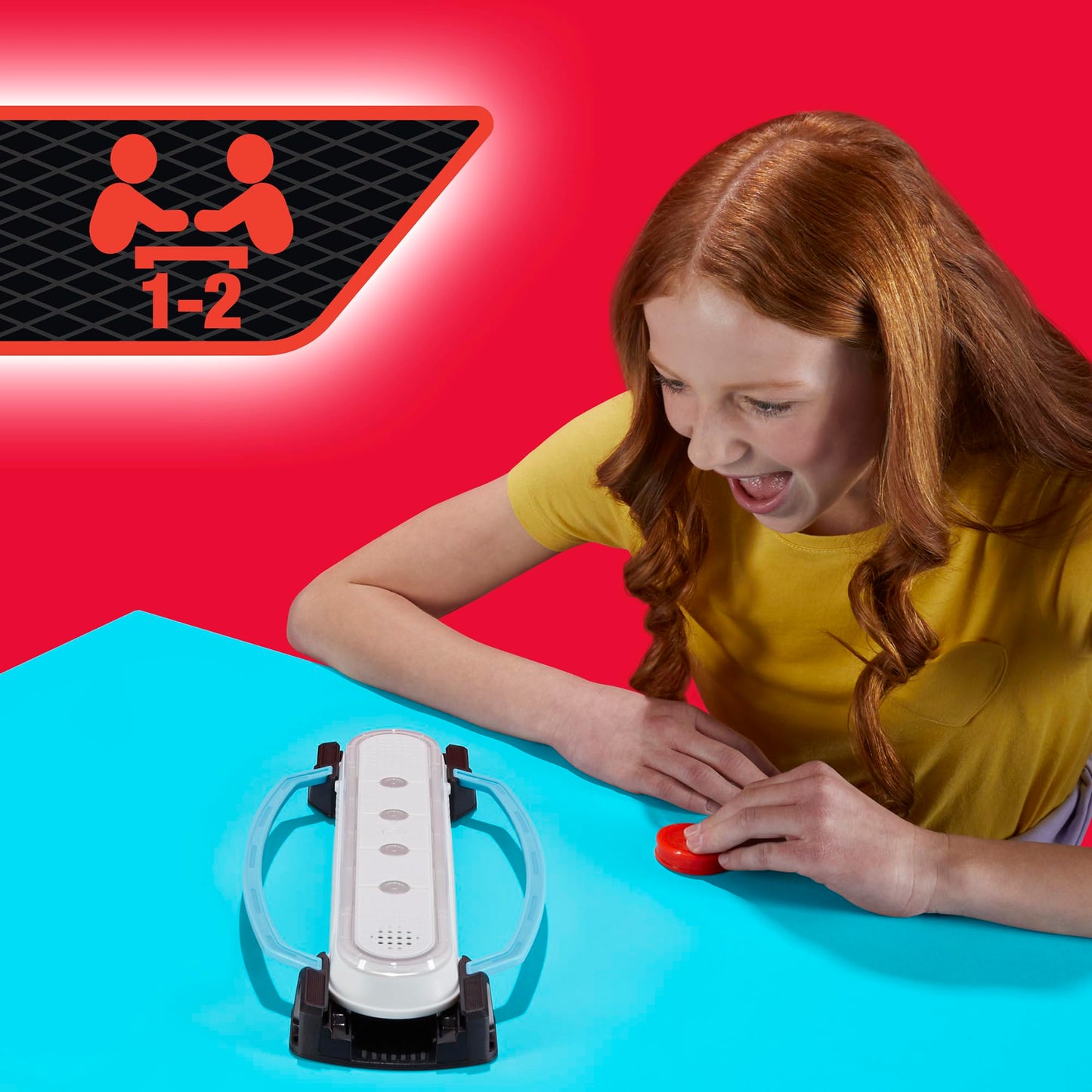 Hypershot Electronic Tabletop Hockey Game | 5 Games in 1 | Music, Lights, and Sounds | Ages 8 and Up | for 1 to 2 Players | Kids Board Games (English & French) Hasbro