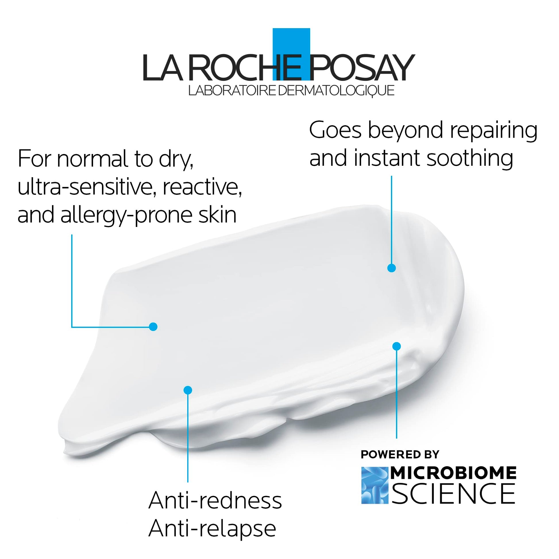 La Roche-Posay Face Moisturizer for Very Sensitive Skin, Toleriane Dermallergo Daily Face Lotion with Shea Butter & Glycerin, Hydrating & Anti-Redness, Recommended by Dermatologists, 40ml - Available at All In One Marketplace Canada