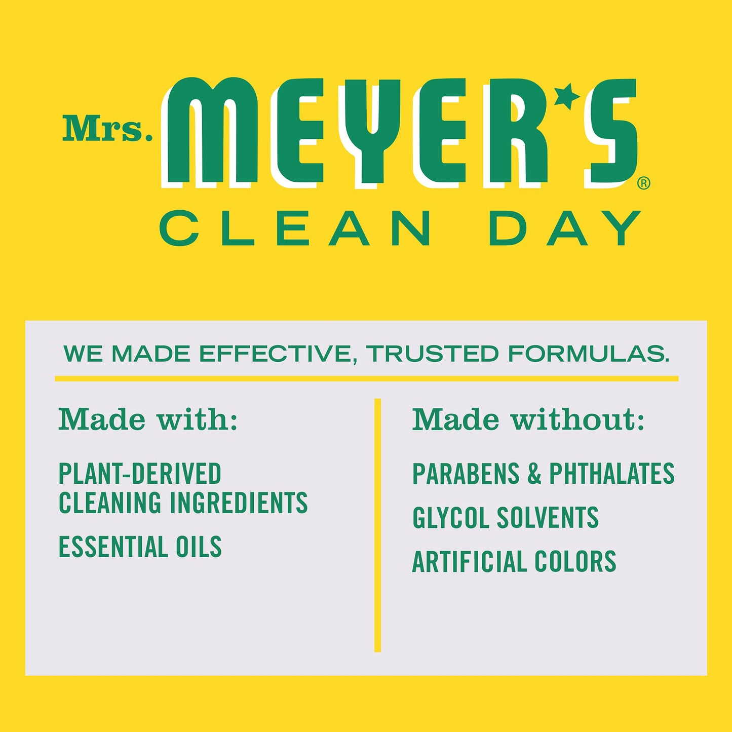 Mrs. Meyer's Clean Day Multi-Surface Cleaner Spray, All-Purpose Cleaner Solution for Home & Kitchen, Honeysuckle Scent, 473 ml Spray Bottles, 4 Pack MRS. MEYER'S