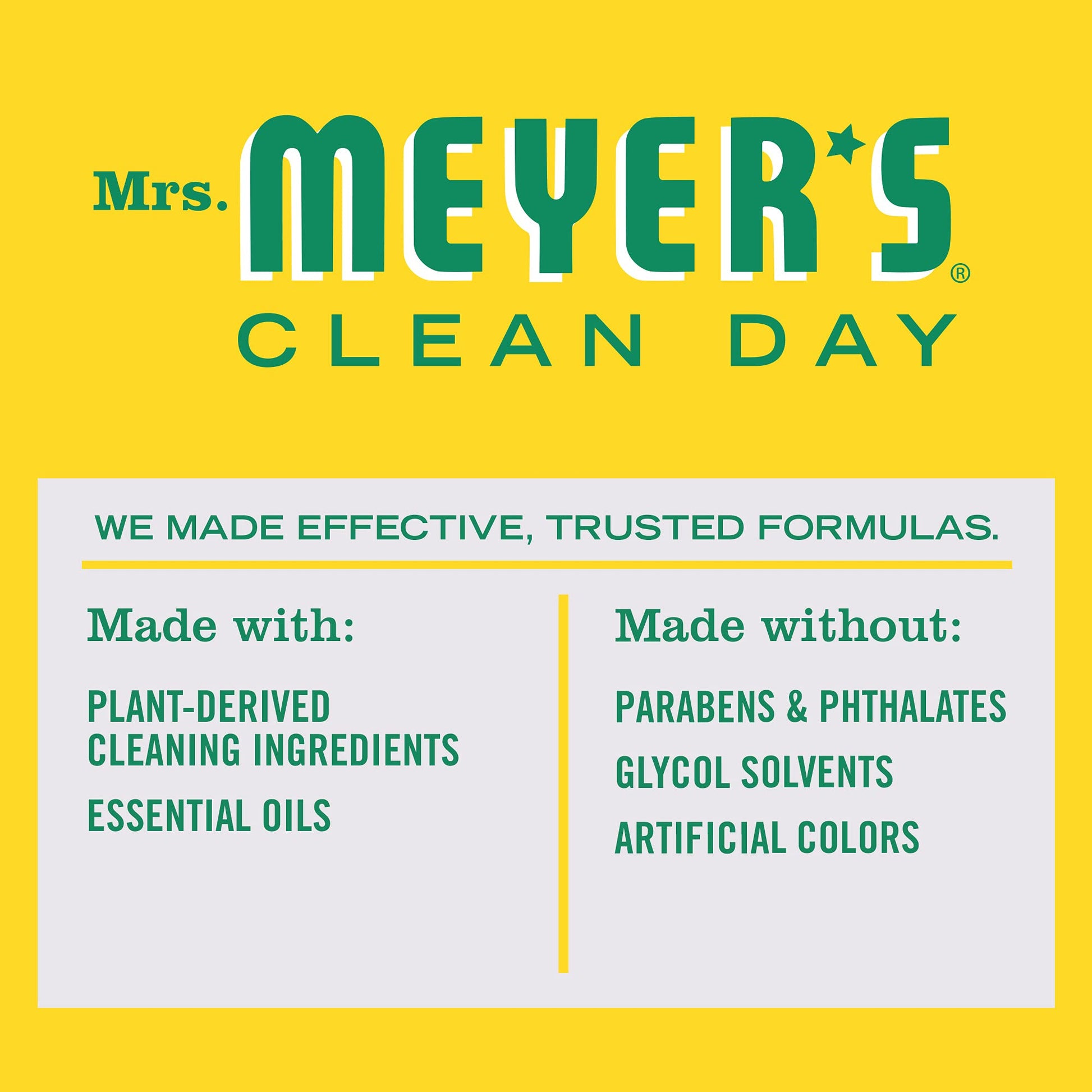 Mrs. Meyer's Clean Day Multi-Surface Cleaner Spray, All-Purpose Cleaner Solution for Home & Kitchen, Honeysuckle Scent, 473 ml Spray Bottles, 4 Pack MRS. MEYER'S