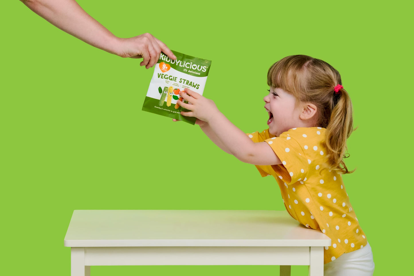 Kiddylicious Veggie Straws | 12+ Months | 9 Portions | 108g Kiddylicious