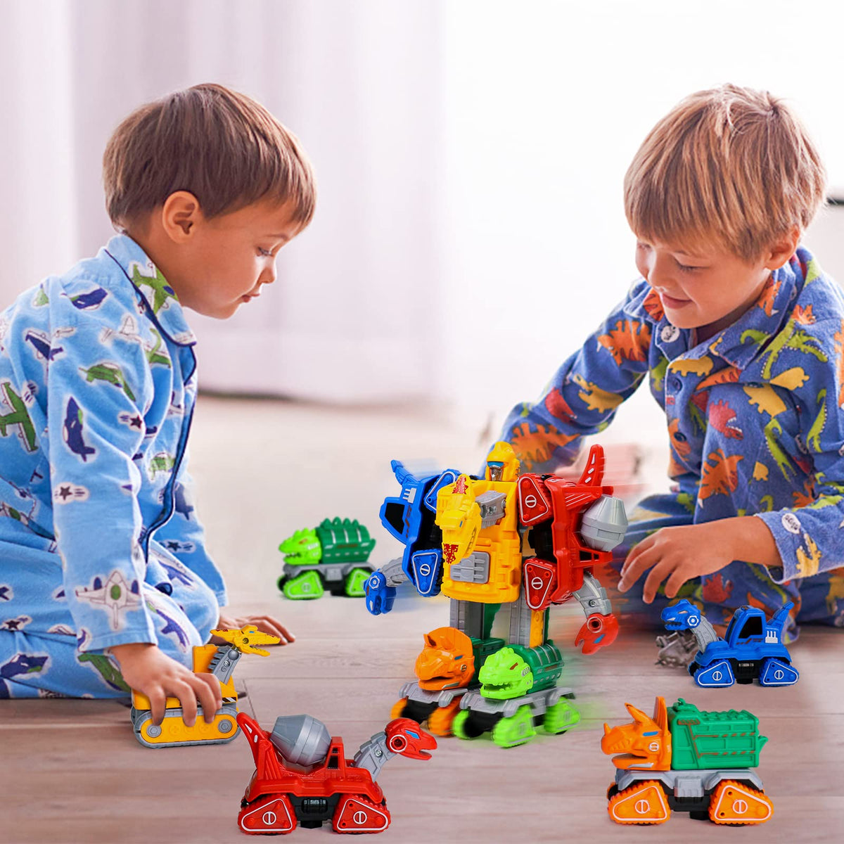 Fajiabao Robot Toy for Boys 3-5, 5-in-1 Dinosaur STEM Building Set 🍁 All In One Marketplace Canada