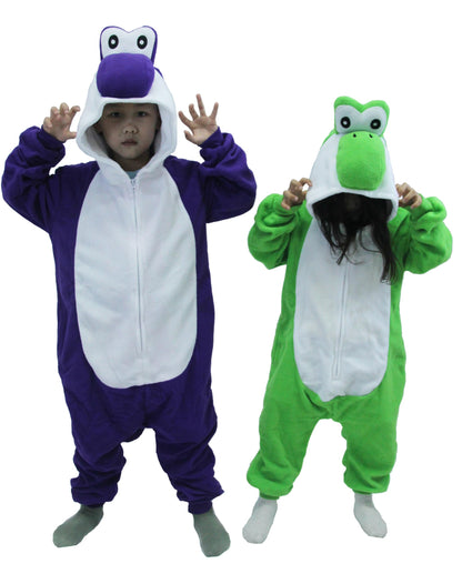 Small Green Dinosaur Unisex Onesies Kigurumi Pajamas Easter Halloween Christmas Carnival Disguise Costume Outfits For Adults Disfraz Jumpsuit Sleepwear Winter Lounge Women Men's Pjs Couple Suits 🍁 All In One Marketplace Canada